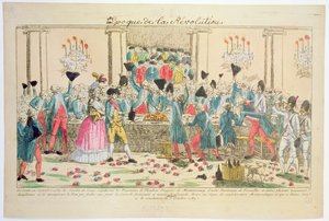 Banquet Given on 1 October 1789 at the Versailles Opera House by the King